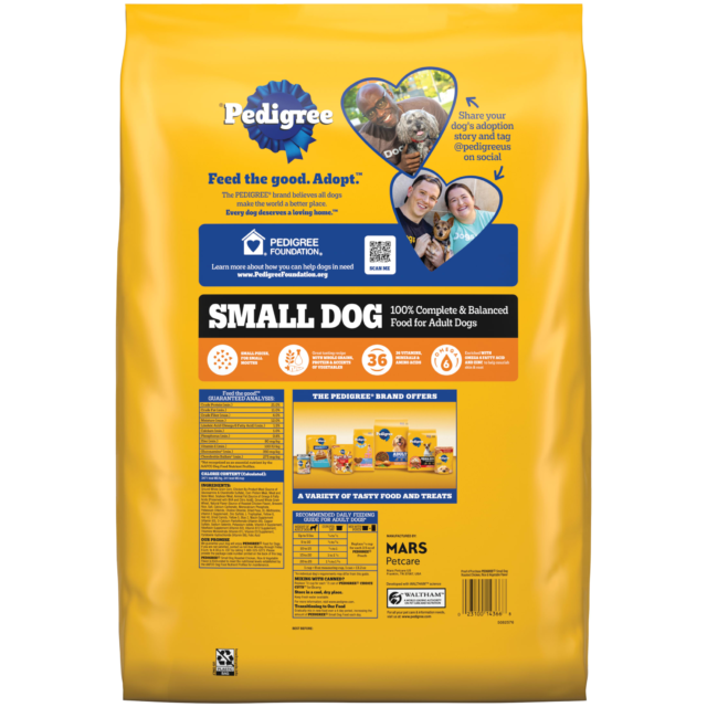 Pedigree Complete Nutrition Roasted Chicken, Rice, And Vegetable Dry Dog Food, 14 Lb Bag - Image 8