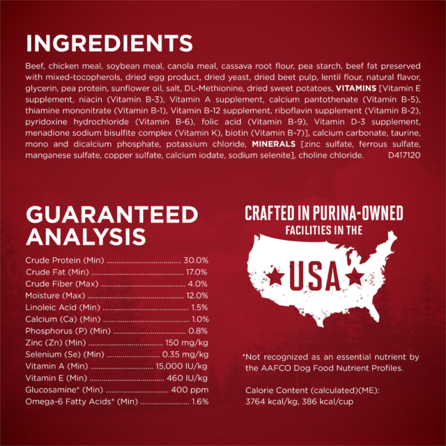 Purina ONE True Instinct Dry Dog Food, Grain-Free High Protein with Real Beef, 3 lb Bag - Image 7