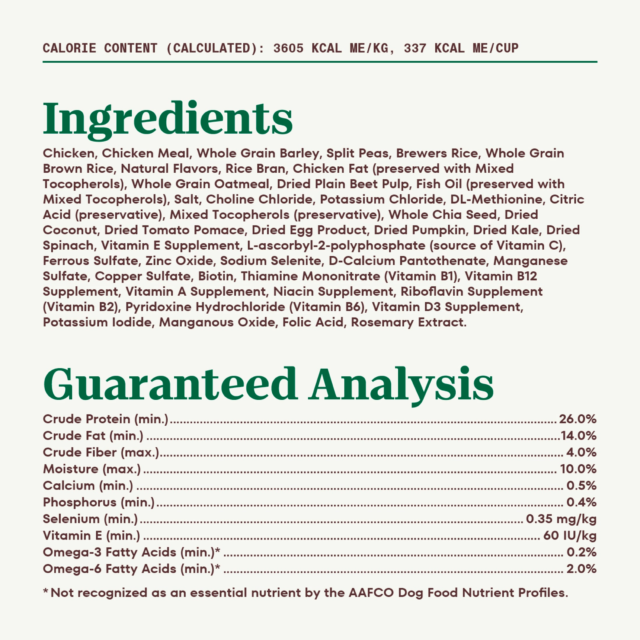 Nutro Natural Choice Senior Small Breed Dry Dog Food, Chicken And Brown Rice, 5 Lbs. - Image 9