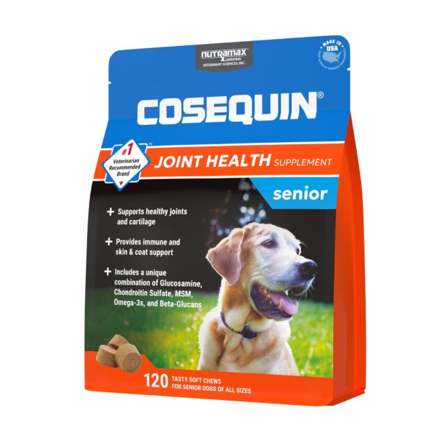 Nutramax Cosequin Senior Joint Health Supplement for Senior Dogs, 60 Soft Chews - Image 4