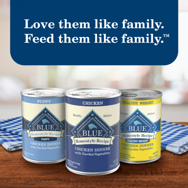 (3 pack) Blue Buffalo Homestyle Recipe Adult Wet Dog Food, Chicken Dinner, 12.5-oz. Can - Image 3