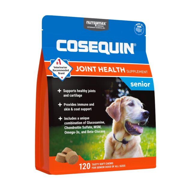Nutramax Cosequin Senior Joint Health Supplement for Senior Dogs, 60 Soft Chews - Image 5