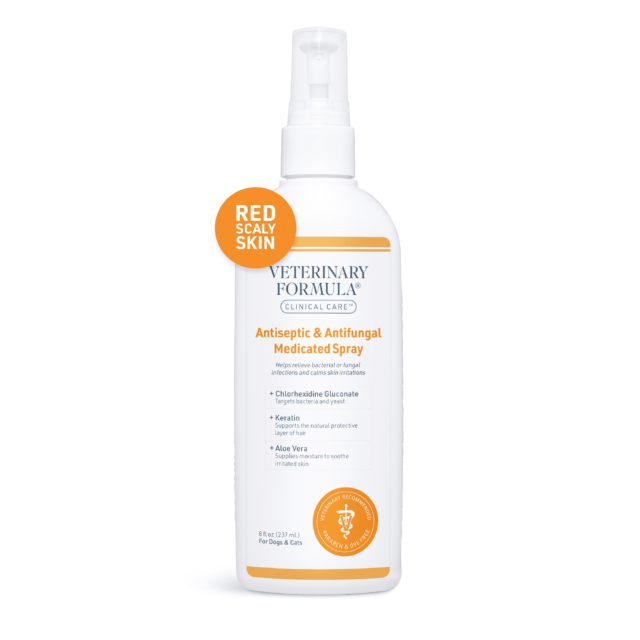 Veterinary Formula Clinical Care Antiseptic & Antifungal Medicated, 8oz, Coat Care, Dogs & Cats
