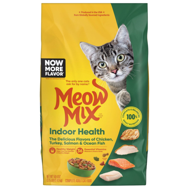 Meow Mix Indoor Health Dry Cat Food